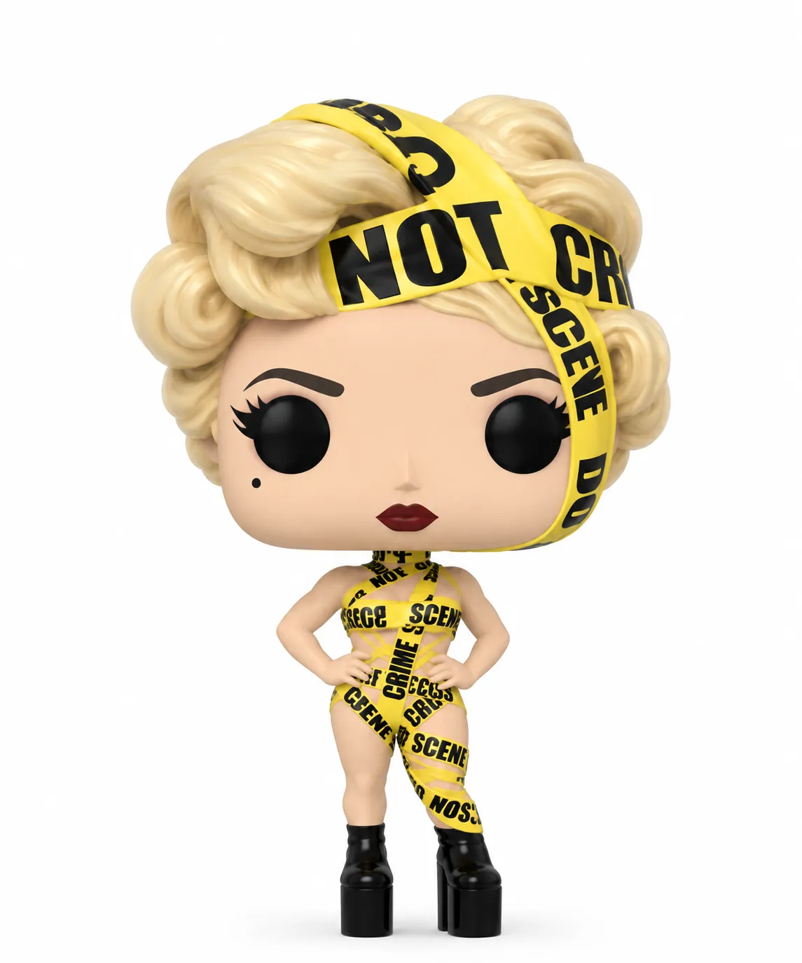 Funko pop LADY GAGA TELEPHONE LOOK 03 3D Model .c4d .max .obj .3ds .fbx .stl .blend
