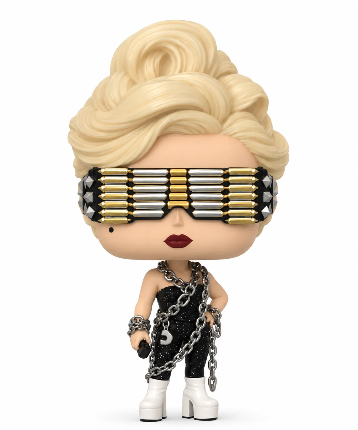 Funko pop LADY GAGA TELEPHONE LOOK 04 3D Model .c4d .max .obj .3ds .fbx .stl .blend