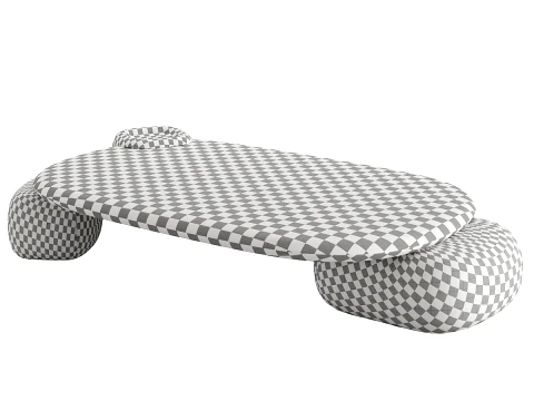 Balloon Coffee Table 3D Model
