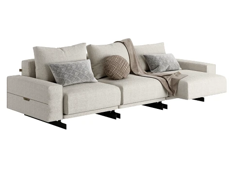 Domino Sofa 3D Model