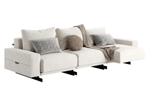 Domino Sofa 3D Model
