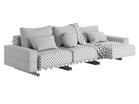 Domino Sofa 3D Model