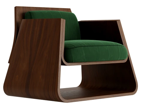 Dopio Lounge Chair 3Dモデル