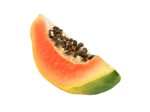 Papaya Wedge 3D Model