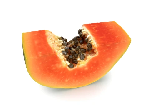 Papaya Slice 3D Model