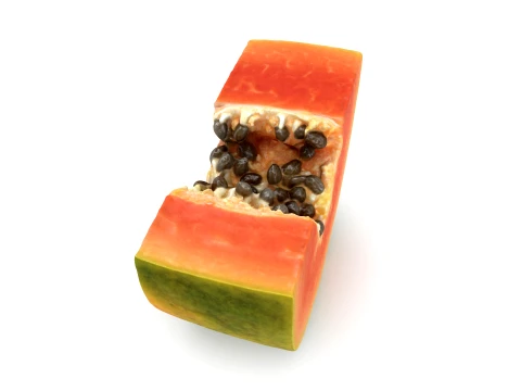 Papaya Slice 3D Model