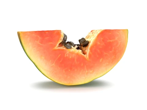 Papaya Slice 3D Model