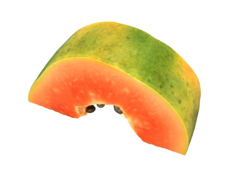 Papaya Slice 3D Model
