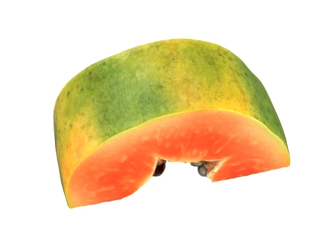 Papaya Slice 3D Model