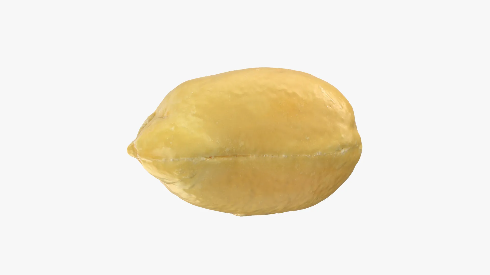Peeled Peanut 3D Model .c4d .max .obj .3ds .fbx .stl .blend 