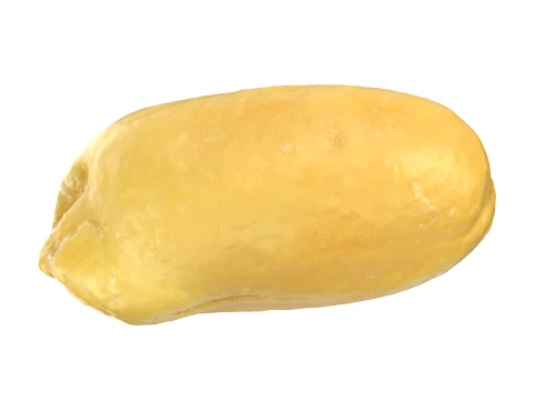 Peeled Peanut 3D Model