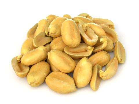 Peeled Peanuts 3D Model