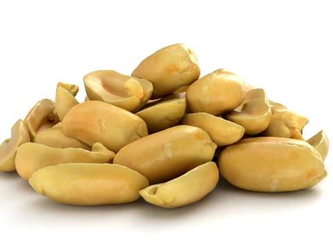 Peeled Peanuts 3D Model