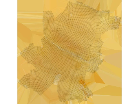 Peeled Peanuts 3D Model