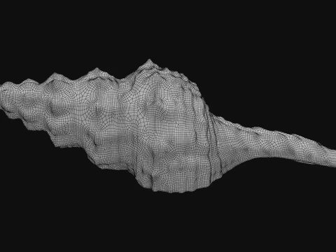Nicobar Spindle 3D Model