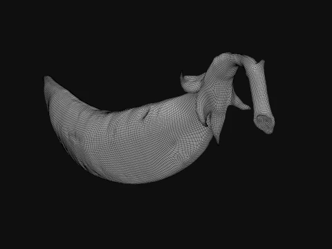 Snap Pea 02 3D Model