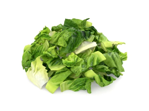 Pile Chopped Fresh Lettuce Modelo 3D