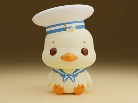 Duckling 3D Print Model