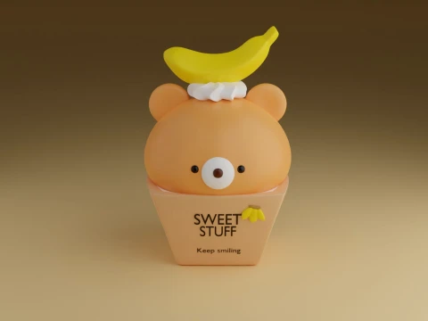 Bear 3D Print Model