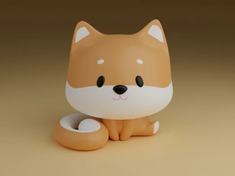 Dog Model do druku 3D