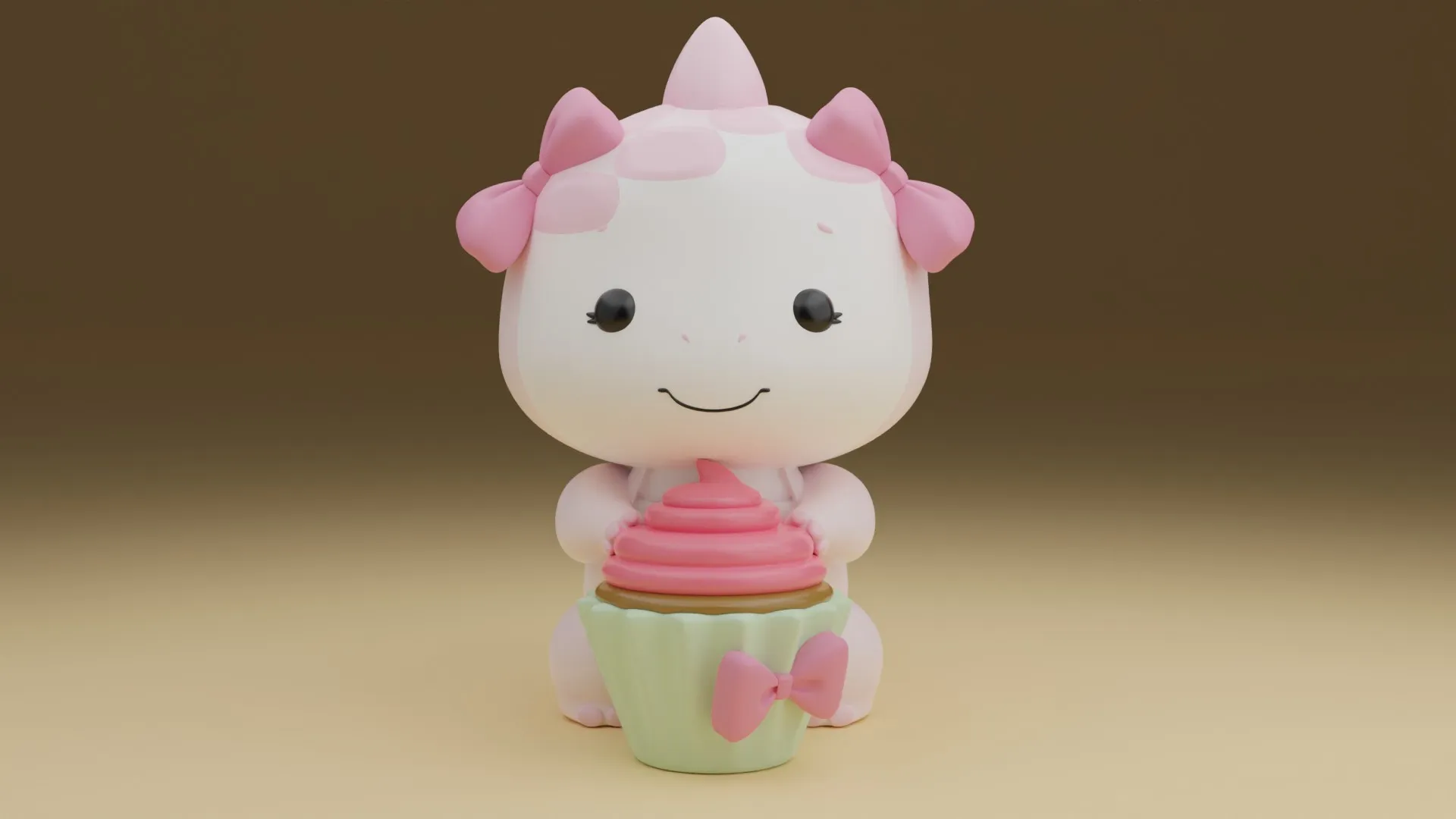 Dino 3D Print Model .c4d .max .obj .3ds .fbx .stl .blend 
