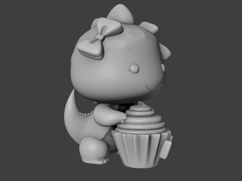 Dino 3D Print Model