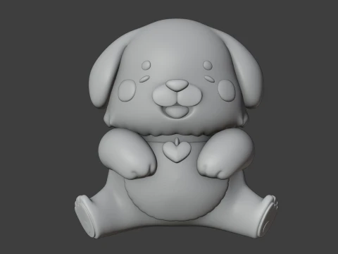 Dog 3D Print Model