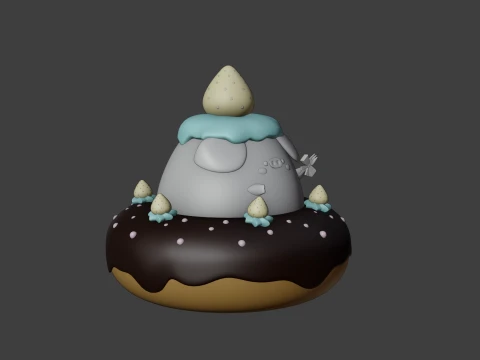 Pig 3D Print Model