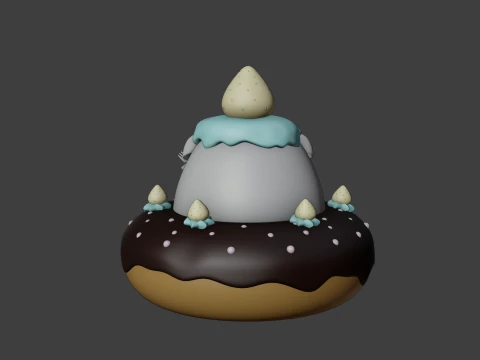 Pig 3D Print Model