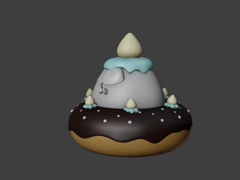 Pig 3D Print Model