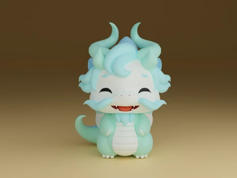 Dragon 3D Print Model