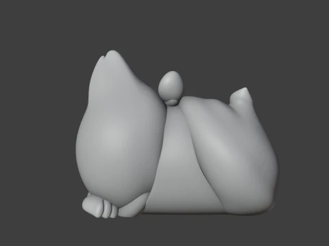 Duckling 3D Print Model