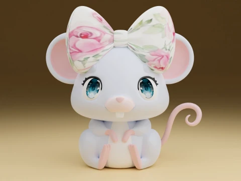 Mouse 3D 프린트 모델