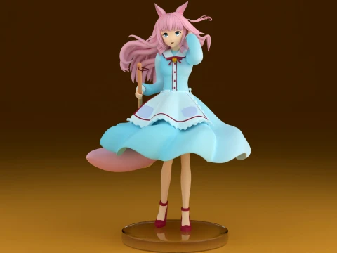 Nekopara vanila 3D Print Model