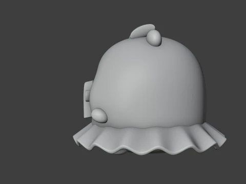 Pig 3D Print Model