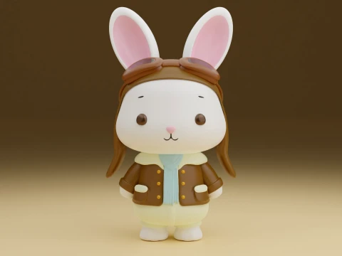 Rabbit Modelo de impresión 3D
