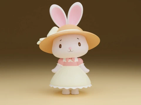 Rabbit Modelo de impresión 3D