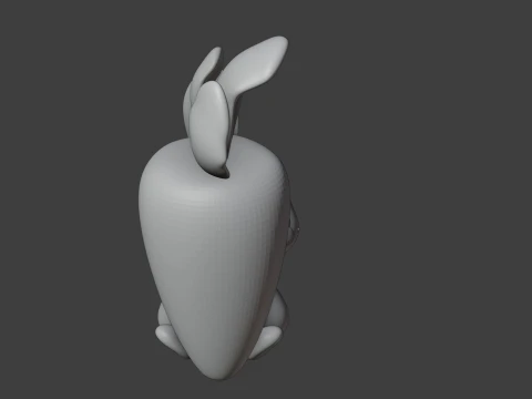 Rabbit 3D Принт Модель