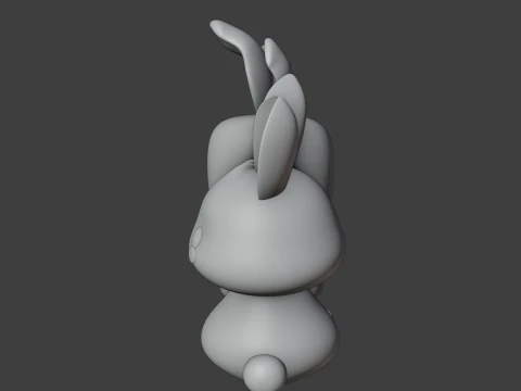Rabbit 3D Принт Модель