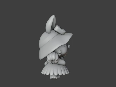 Rabbit 3D Принт Модель