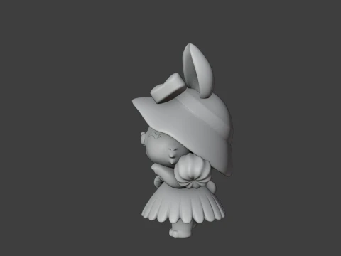 Rabbit 3D Принт Модель