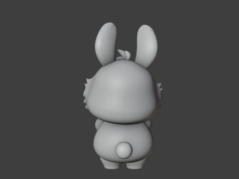 Rabbit 3D Принт Модель