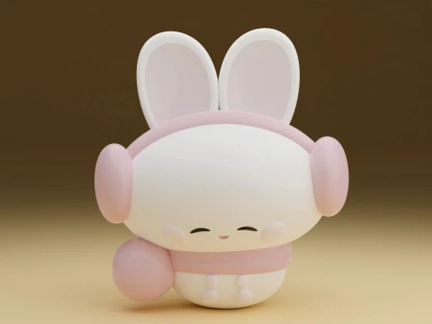 Rabbit 3D Druckmodell