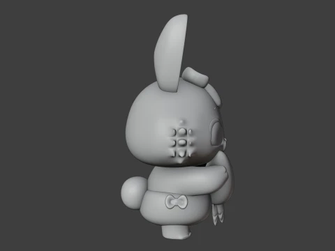 Rabbit 3D Принт Модель