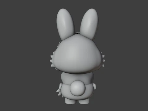 Rabbit 3D Принт Модель
