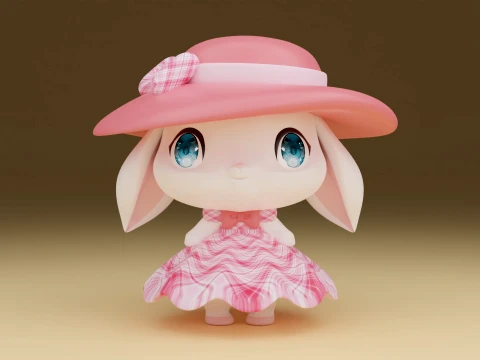 Rabbit 3D Druckmodell