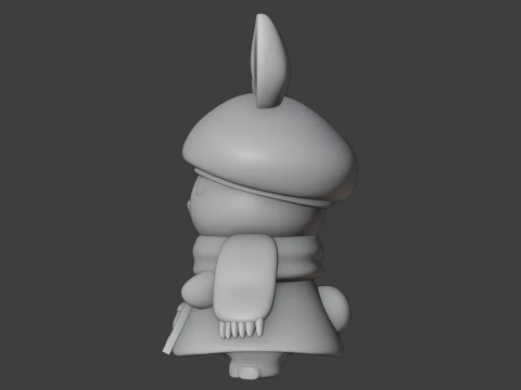 Rabbit 3D Принт Модель