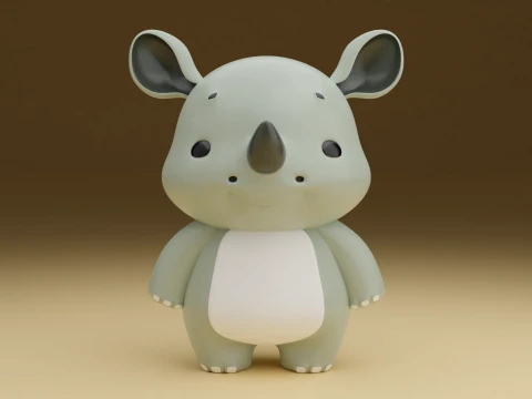 Rhinoceros Model do druku 3D
