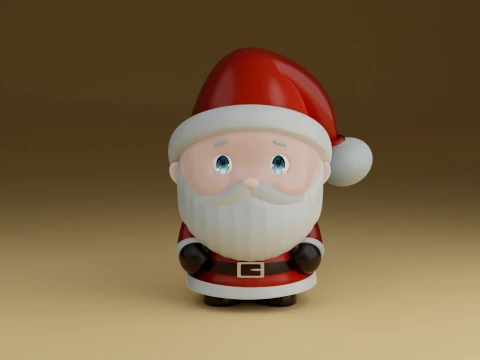 Santa Model do druku 3D