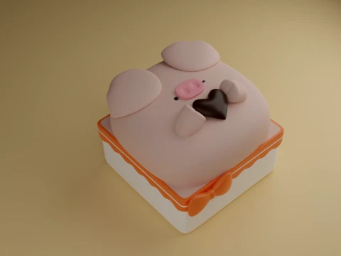 Pig 3D Druckmodell